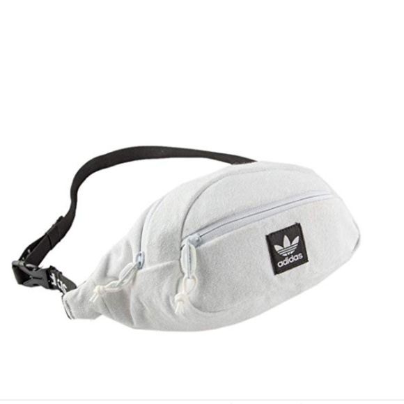 adidas white fanny pack